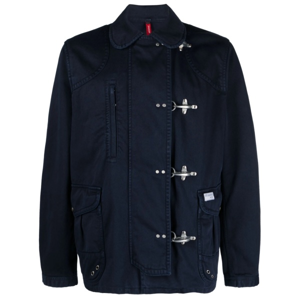 4 Gancini Archive cotton jacket