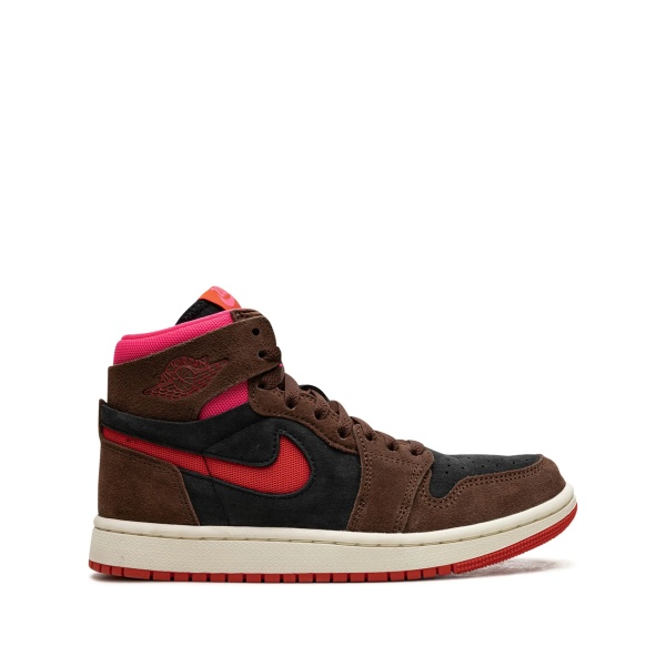 Air Jordan 1 Zoom Air CMFT "Cacao Wow/Picante Red/Black/Hyper Pink" sneakers