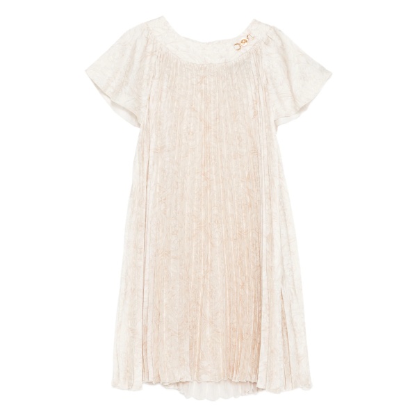 Barocco twill dress