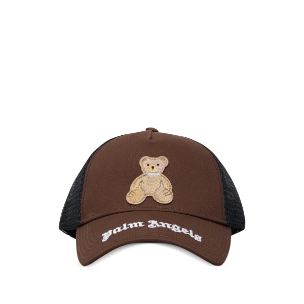 bear embroidered hat