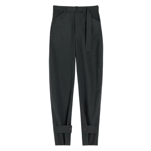belted trousers