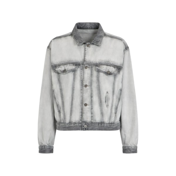 button denim jacket