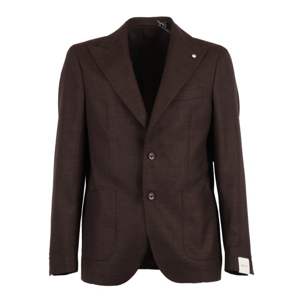 button-fastening blazer