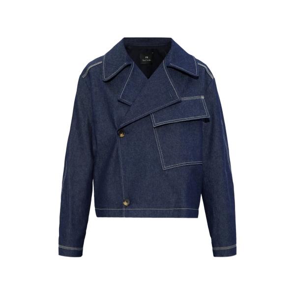 buttoned cotton jacket