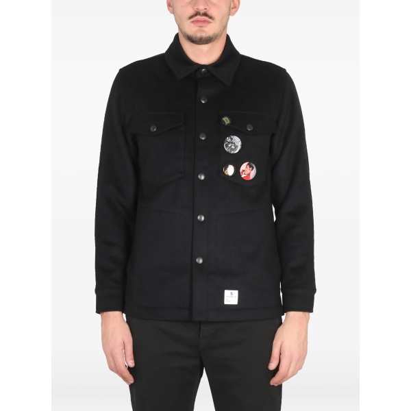 buttoned pockets overshirt