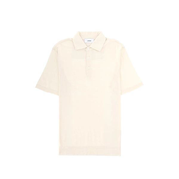 buttoned polo shirt
