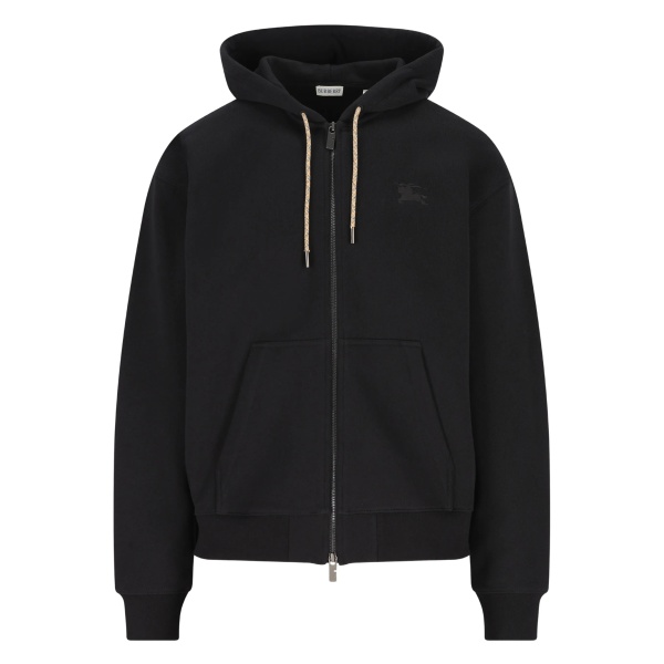 check-detail hoodie