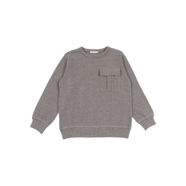 chest-pocket sweatshirt