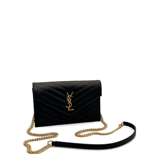 Chevron chain shoulder bag