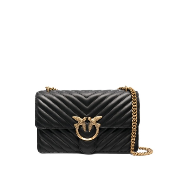 Classic Icon chevron-quilted Love-bag