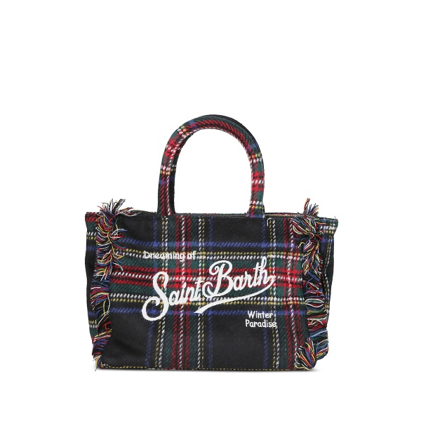 Colette tartan-pattern tote bag