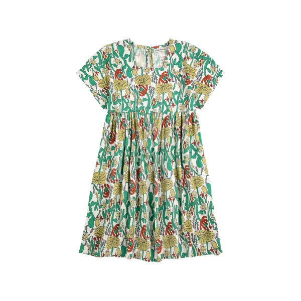Color Herbalist short-sleeve dress