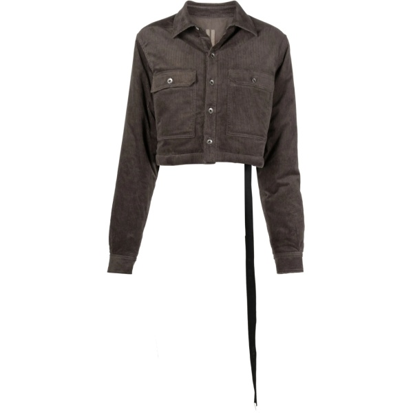 corduroy cropped jacket