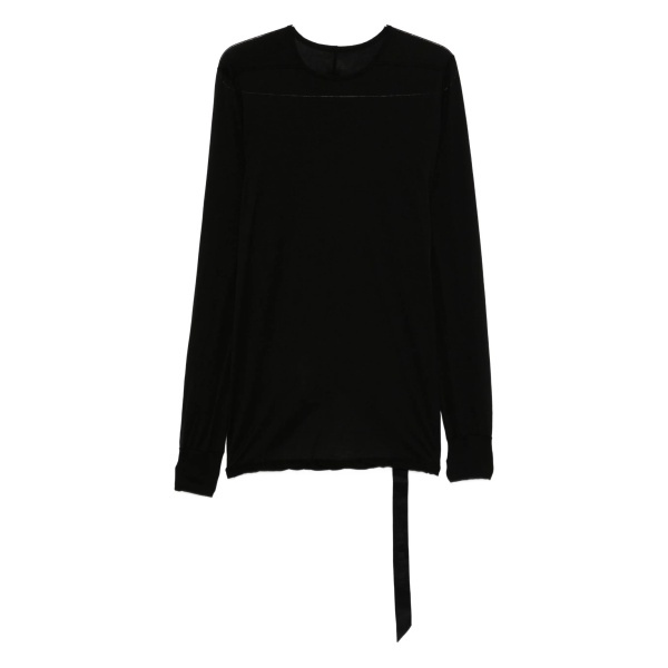 cotton crew-neck long-sleeves T-shirt