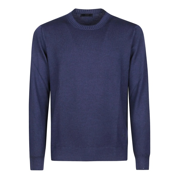 crew-neck wool sweater