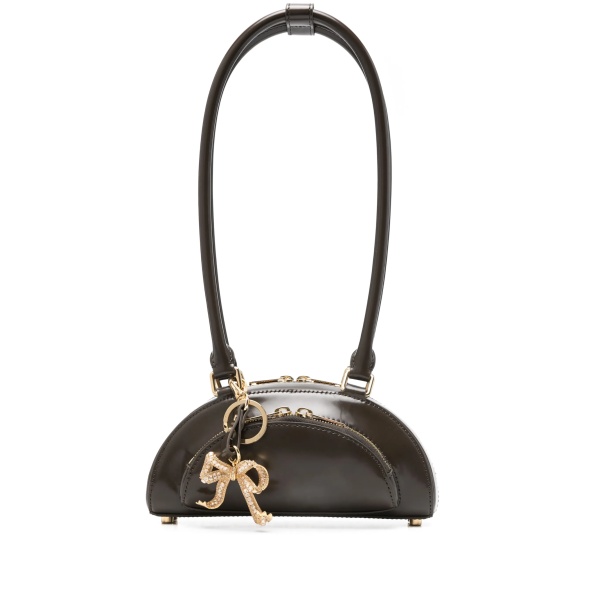Curved Charm shoulder bag