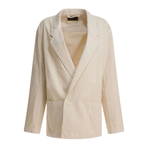 double-breasted blazer