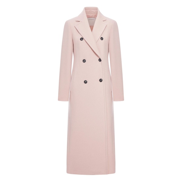 double-breasted coat