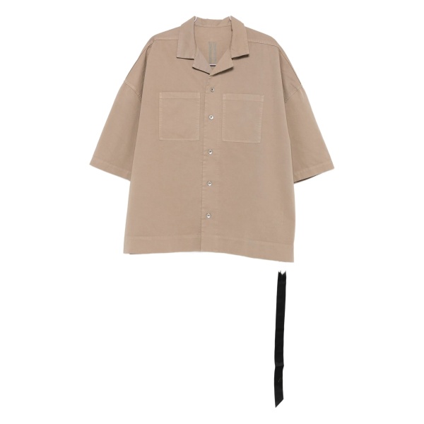 double-pocket short-sleeve shirt
