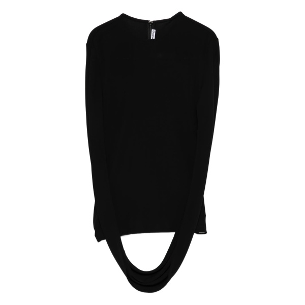 draped blouse