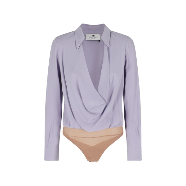 draped bodysuit
