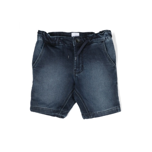 drawstring denim shorts