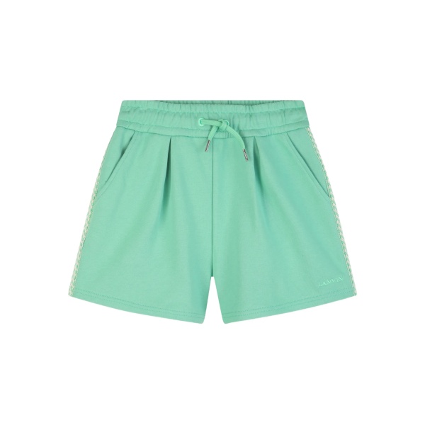 drawstring trim shorts