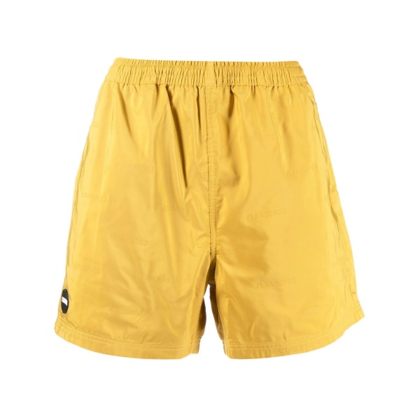 embossed logo bermuda shorts