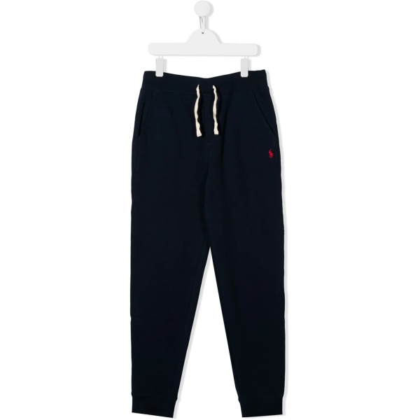 embroidered logo track pants