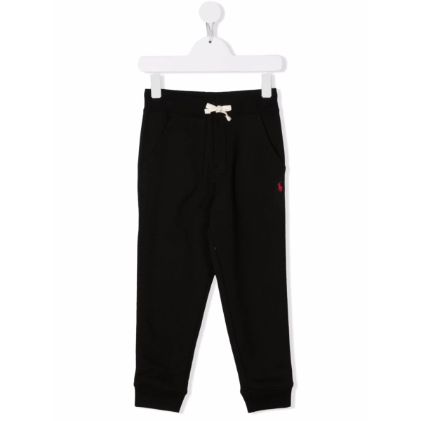 embroidered-logo track trousers