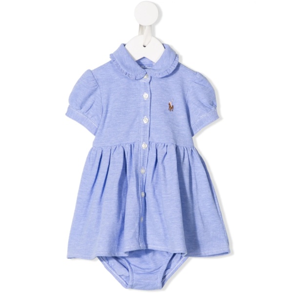 embroidered Pony dress set