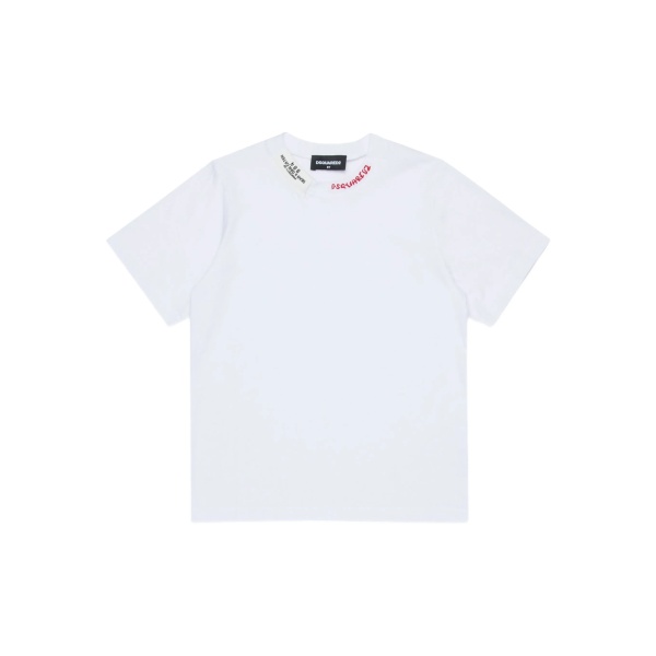 embroidered slouch T-shirt