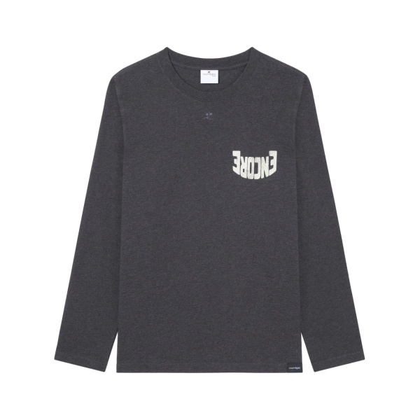 Encore long-sleeved cotton T-shirt