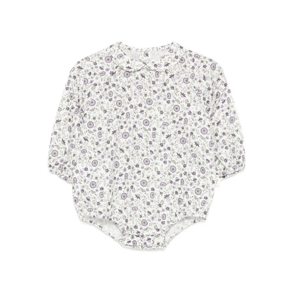 floral-print bodysuit