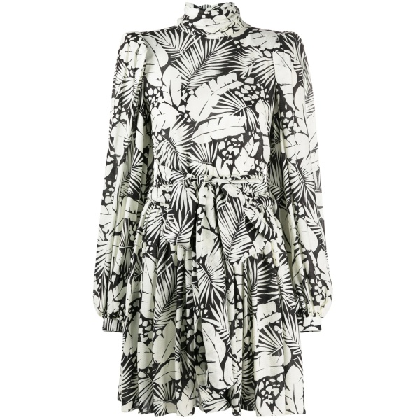 floral-print minidress