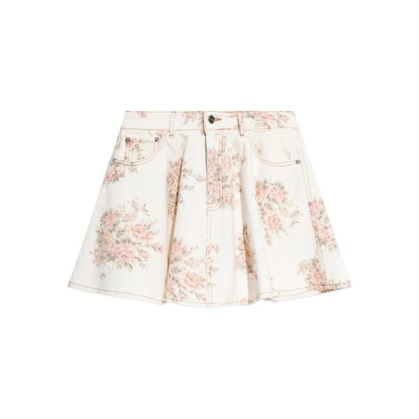 floral skirt