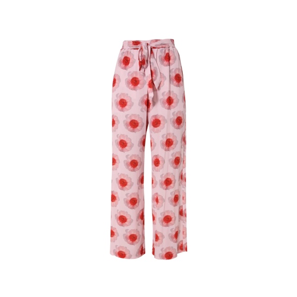 floral tie trousers