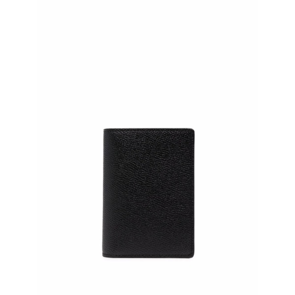 four-stitch leather card holder