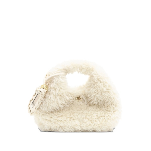 fur mini hobo bag