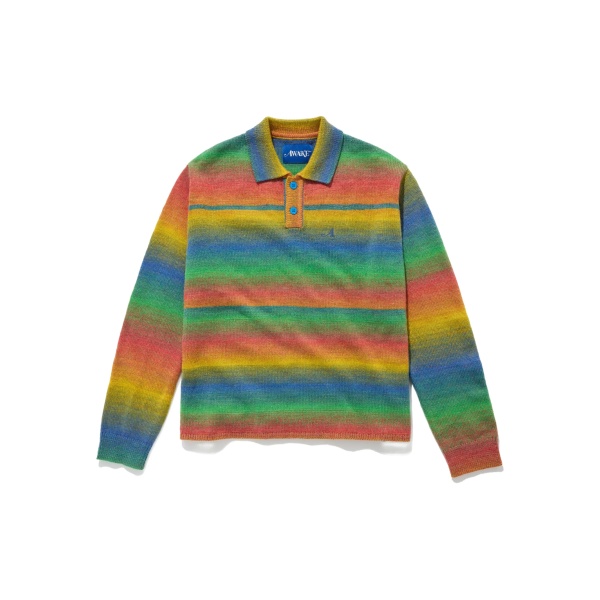 gradient-effect polo shirt