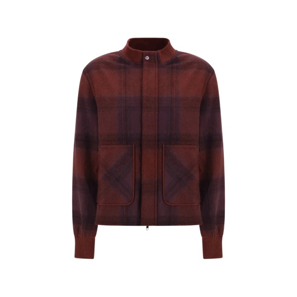 Gradtitude plaid jacket