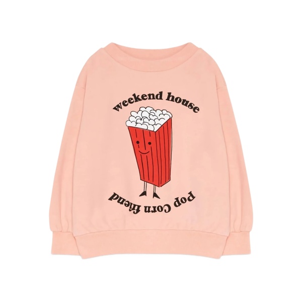 graphic-print sweater