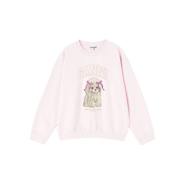 graphic-print sweatshirt