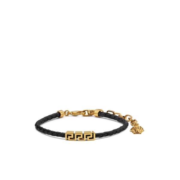 Greca leather bracelet