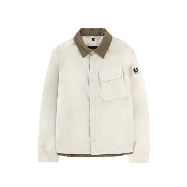 Ground corduroy-collar cotton jacket