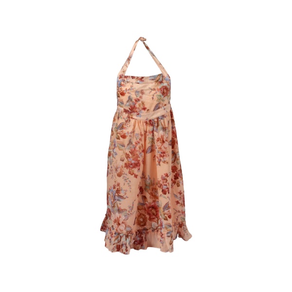 halter floral dress
