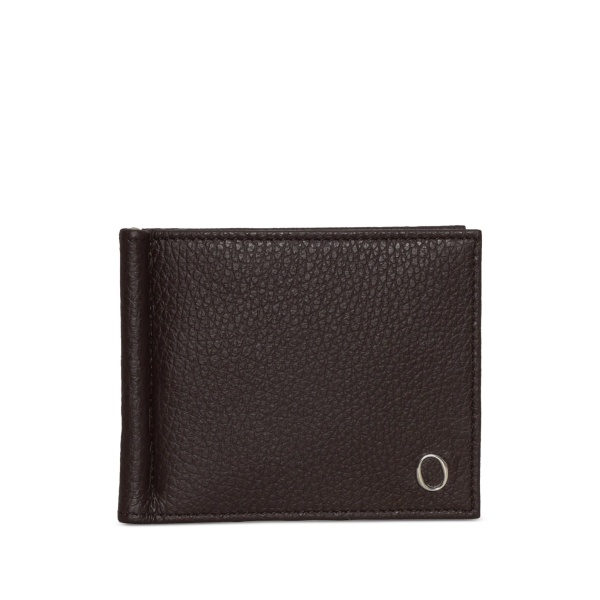 hammered-leather wallet