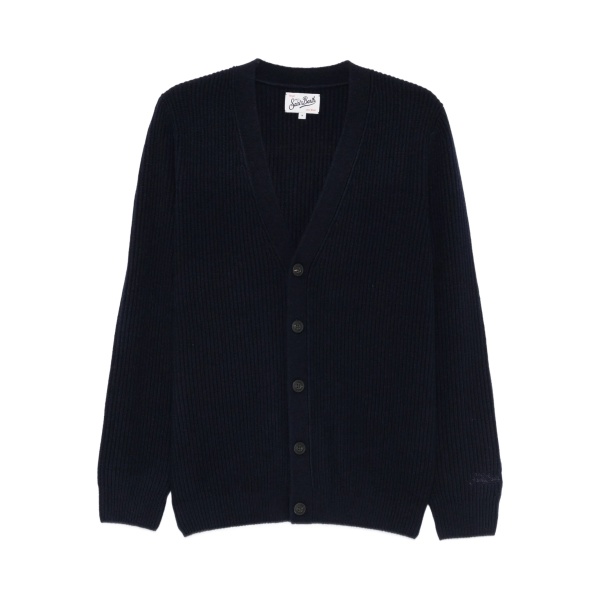 Herrison ribbed button cardigan