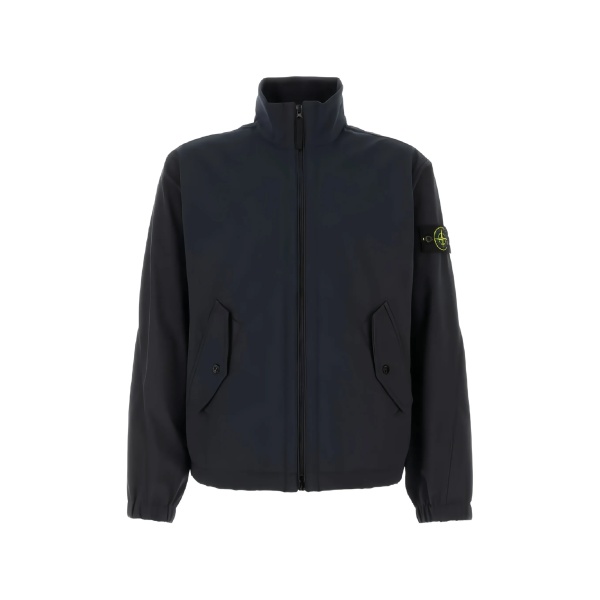 high-neck jacket