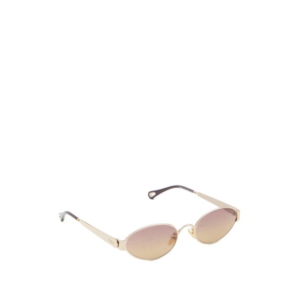 Holly oval-frame sunglasses